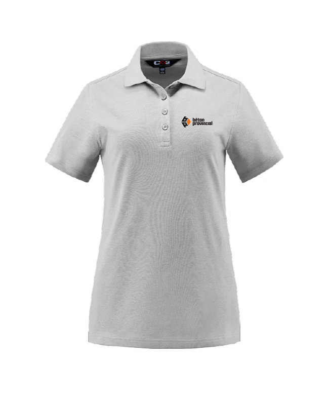 Béton Provincial - S05786 Polo piqué mélange de coton Elite femme - BR. 12886 (AVG)